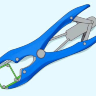 Ампутатор-эластратор (натяжные щипцы) для резиновых колец